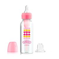 Dr. Brown's Bottle to Sippy Starterkit Standaard 250 ml roze