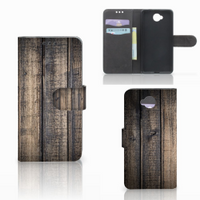 Microsoft Lumia 650 Book Style Case Steigerhout