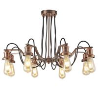 Searchlight Landelijke hanglamp Olivia 1068-8CU