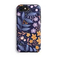 Flowers with blue leaves: iPhone 7 Tough Case - thumbnail