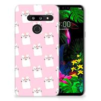 LG G8 Thinq TPU Hoesje Sleeping Cats