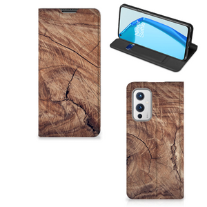 OnePlus 9 Book Wallet Case Tree Trunk