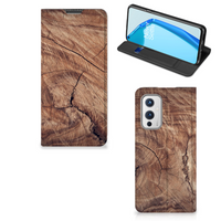 OnePlus 9 Book Wallet Case Tree Trunk - thumbnail