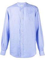 ASPESI long-sleeved linen shirt - Bleu