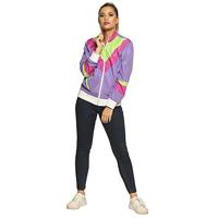 Boland - Kostuum voor volwassenen Tracksuit 80s met zakken, jas en broek, campingpak, joggingpak, assi pak, retro stijl, groepskostuum, themafeest, carnaval