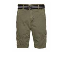 Protest regular fit cargo short Packwood camo green