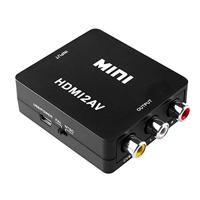 VK-126 Adaptateur Convertisseur Vidéo HD HDMI vers AV/CVBS Mini HD