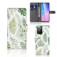 Samsung S10 Lite Hoesje Leaves - thumbnail