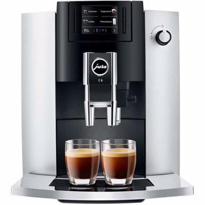 Jura espresso apparaat E6 EB (Platina) Jura espresso apparaat E6 EB (Platina)