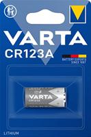 VARTA batterijen Electronics CR123A Lithium knoopcel verpakking met 1 knoopcel in originele blisterverpakking van 1 exemplaar