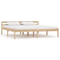 vidaXL Bedframe massief grenenhout 180x200 cm