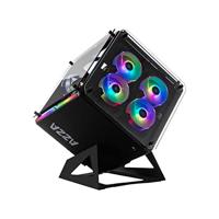 Azza Cube 802 Full Tower PC-behuizing (Full Tower, PC, SPCC, Zwart, ATX, Micro ATX, Mini-ITX, Game)