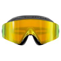 Aqua Sphere Defy Ultra Geel Titanium Mirror lens zwembril zwart - thumbnail