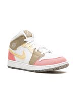 Jordan Kids baskets mi-montantes Jordan 1 - Blanc - thumbnail