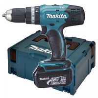 Makita DHP453RFJ 18v 3.0Ah Li-ion klopboormachine | 2 accu&apos;s - thumbnail