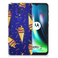 Motorola Moto G9 Play | E7 Plus Siliconen Case Icecream - thumbnail