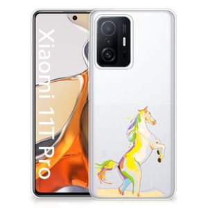 Xiaomi 11T | 11T Pro Telefoonhoesje met Naam Horse Color