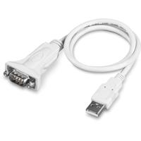 TRENDnet TU-S9 USB naar seriële converter, USB 1.1 naar RS-232 male (9-pin) DB9 seriële kabel, Prolific Chipset, Windows 10/8.1/8/7, Mac OS X 10.6 en later, 60 cm