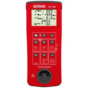 Benning ST 725 Apparaattester VDE-norm 0701-0702