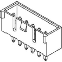 Molex 353120260 Male header, inbouw (standaard) Totaal aantal polen: 2 Rastermaat: 2.5 mm Inhoud: 1 stuk(s) Bag