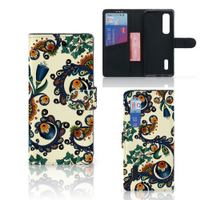 Wallet Case OPPO Find X2 Pro Barok Flower - thumbnail