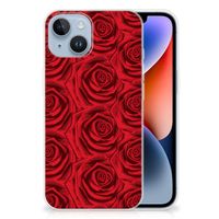 Apple iPhone 14 TPU Case Red Roses - thumbnail