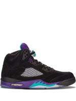 Jordan baskets montantes Air Jordan 5 Retro black grape - Noir - thumbnail