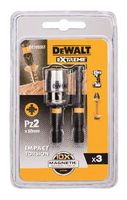 DeWalt Accessoires IMPACT Torsion 2xPz2 50mm + 1"MagLock - DT70535T-QZ