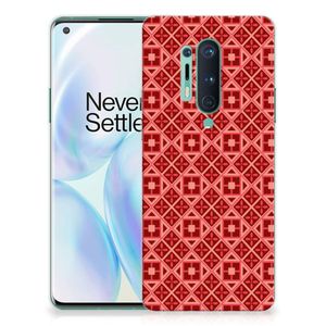 OnePlus 8 Pro TPU bumper Batik Rood