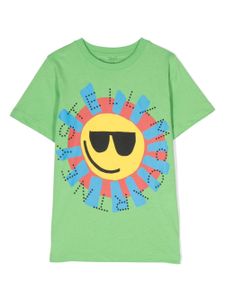 Stella McCartney Kids t-shirt à imprimé graphique - Vert