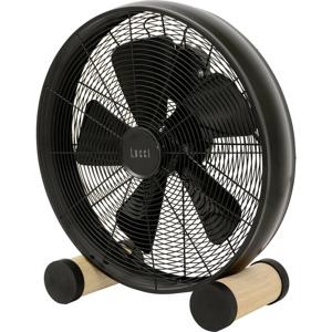 Lucci AIR Breeze Vloerventilator 60 W Zwart, Hout