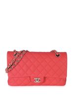 CHANEL Pre-Owned sac porté épaule Double Flap médium (2013-2014) - Rouge - thumbnail