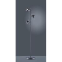 Reality Vloerlamp Bastia - Metaal - Zwart Mat