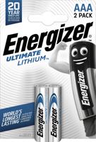 Energizer Ultimate FR03 AAA batterij (potlood) Lithium 1250 mAh 1.5 V 2 stuk(s)