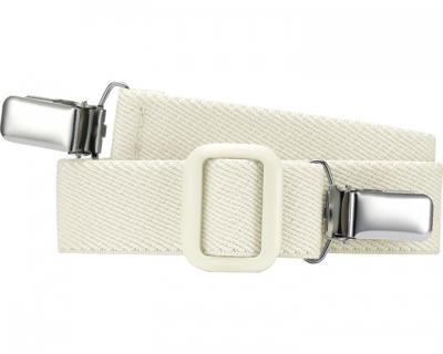 Playshoes riem elastisch met clip crèmewit junior maat 1