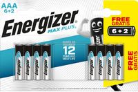 Energizer AAA Max Plus Alkaline 8x - thumbnail