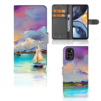 Hoesje Motorola Moto G22 Boat