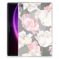 Lenovo Tab P11 Gen 2 Siliconen Hoesje Lovely Flowers - thumbnail