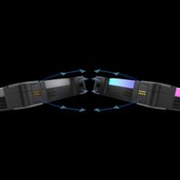 Thermaltake CL-F143-PL12SW-A PC-ventilator Zwart, Transparant, RGB (b x h x d) 120 x 120 x 25 mm Incl. RGB-verlichtingsbesturing - thumbnail