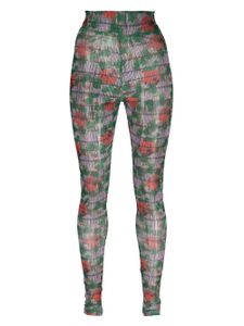 Henrik Vibskov legging à fleurs - Violet