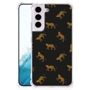 Case Anti-shock voor Samsung Galaxy S22 Leopards