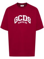 GCDS t-shirt à logo appliqué - Rouge