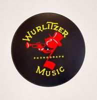 Johnny One Note Plastic Stapelplaat Voor Wurlitzer Pre 1250 Modellen - thumbnail