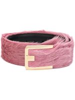 Prada ceinture bi-matière - Rose - thumbnail