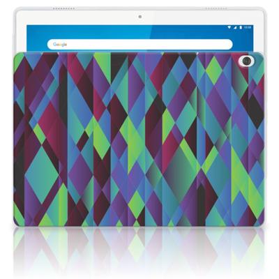 Lenovo Tab M10 Back Cover Abstract Green Blue Lenovo Tab M10 Back Cover Abstract Green Blue