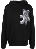 Philipp Plein hoodie à imprimé cachemire - Noir