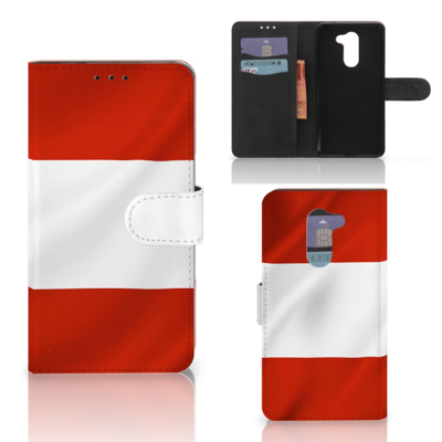 Huawei Honor 6X Bookstyle Case Oostenrijk Huawei Honor 6X Bookstyle Case Oostenrijk