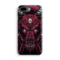 Hell Hound and Serpents: iPhone 7 Plus Tough Case - thumbnail