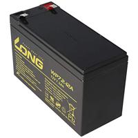 LONG WP7.2-12A/F2 WP7.2-12A/F2 loodaccu 12V 7.2Ah loodaccu (AGM) (B x H x D) 151 x 102 x 65 mm flac