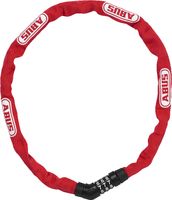 Abus Cijfer kettingslot 4804C/75 Rood, 4mm 75cm Fiets - thumbnail